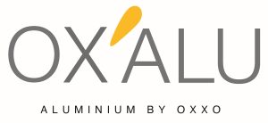 Logo Ox'Alu avec base line restreint